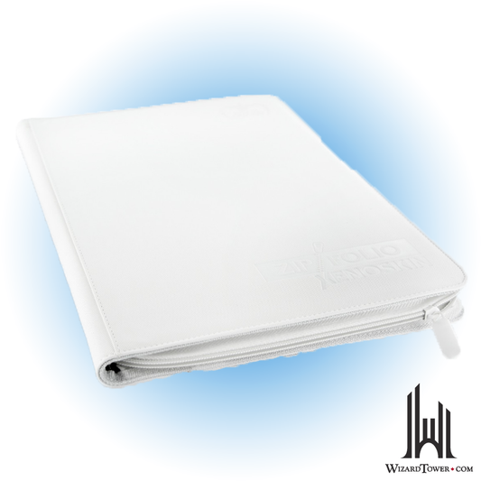 Binder - Zipfolio Xenoskin White 9-Pocket