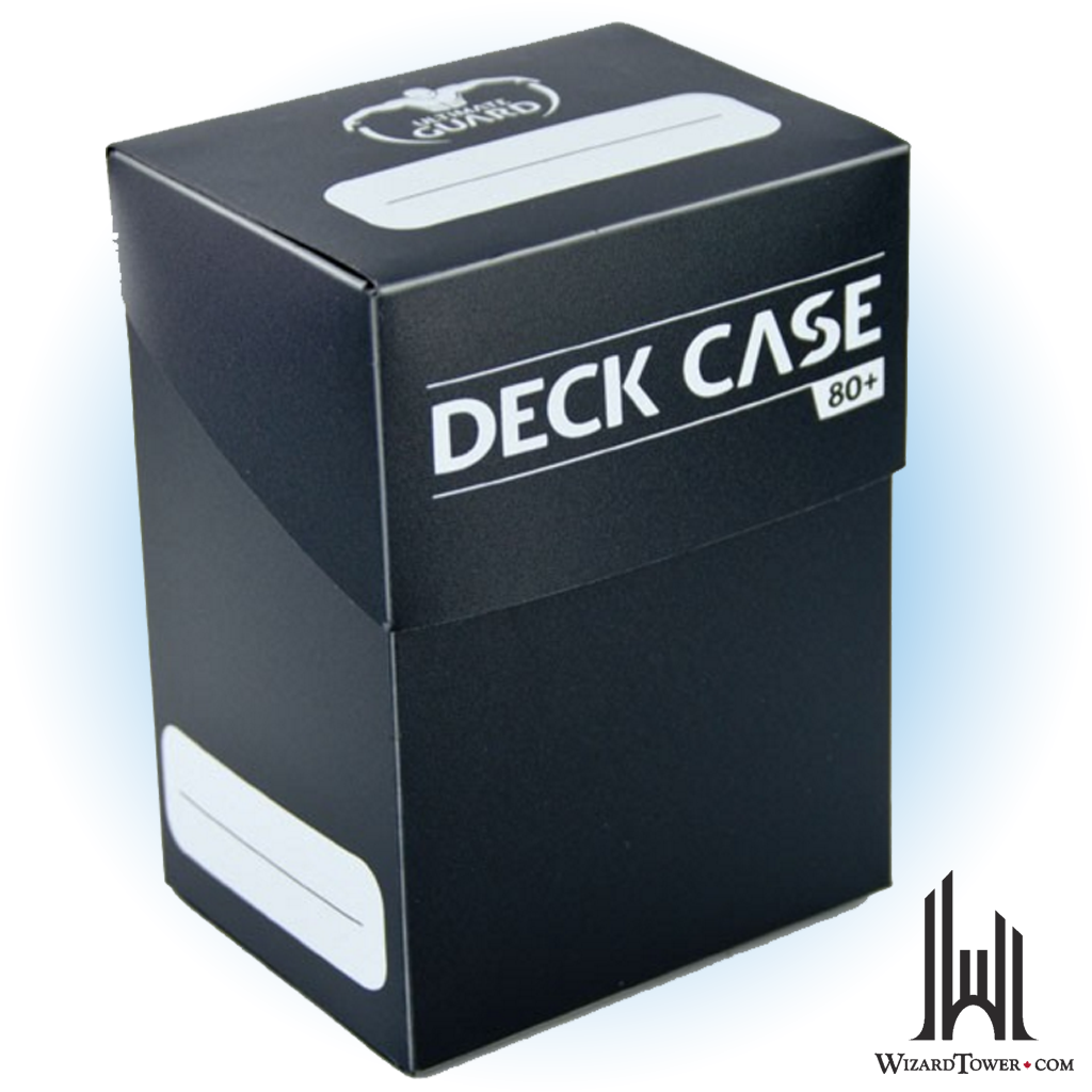 Deck Box - Deck Case - Black 80+