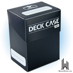 Deck Box - Deck Case - Black 80+