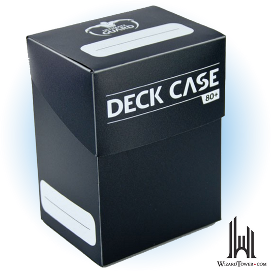 Deck Box - Deck Case - Black 80+