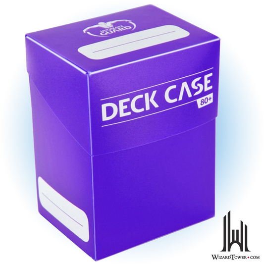 Deck Box - Deck Case - Purple 80+