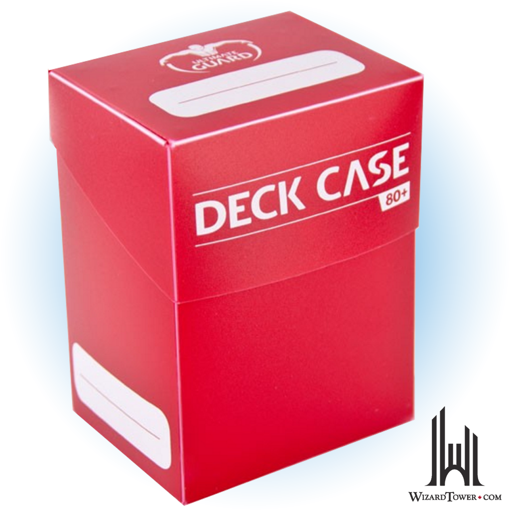 Deck Box - Deck Case - Red 80+