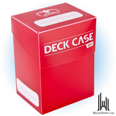 Deck Box - Deck Case - Red 80+