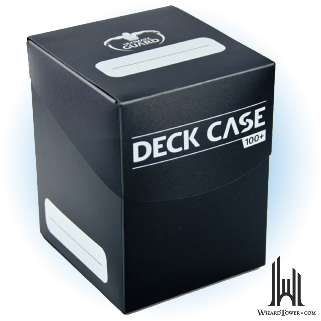 Deck Box - Deck Case - Black 100+