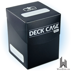 Deck Box - Deck Case - Black 100+