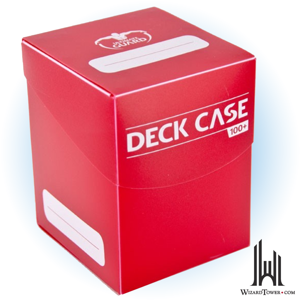 Deck Box - Deck Case - Red 100+