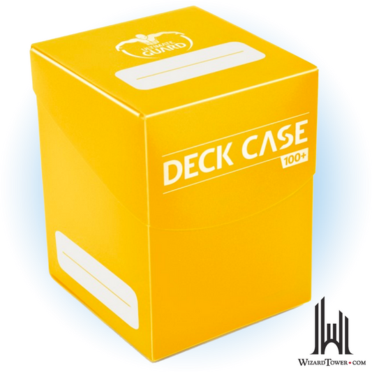 Deck Box - Deck Case - Yellow 100+
