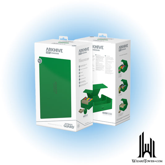 Deck Box - Arkhive - Monocolor Green 800+