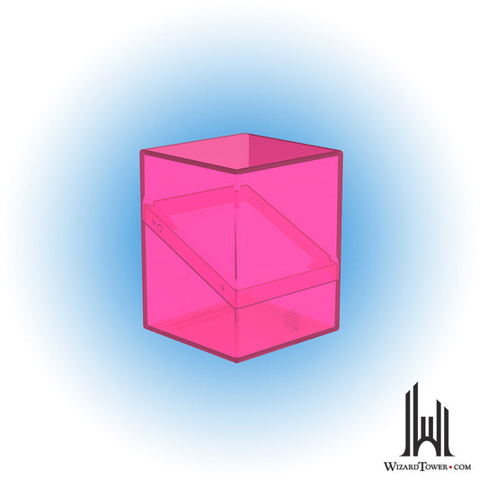 Deck Box - Boulder - Clear Rhodonite 100+