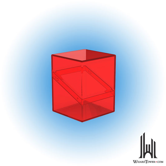 Deck Box - Boulder - Clear Ruby 100+