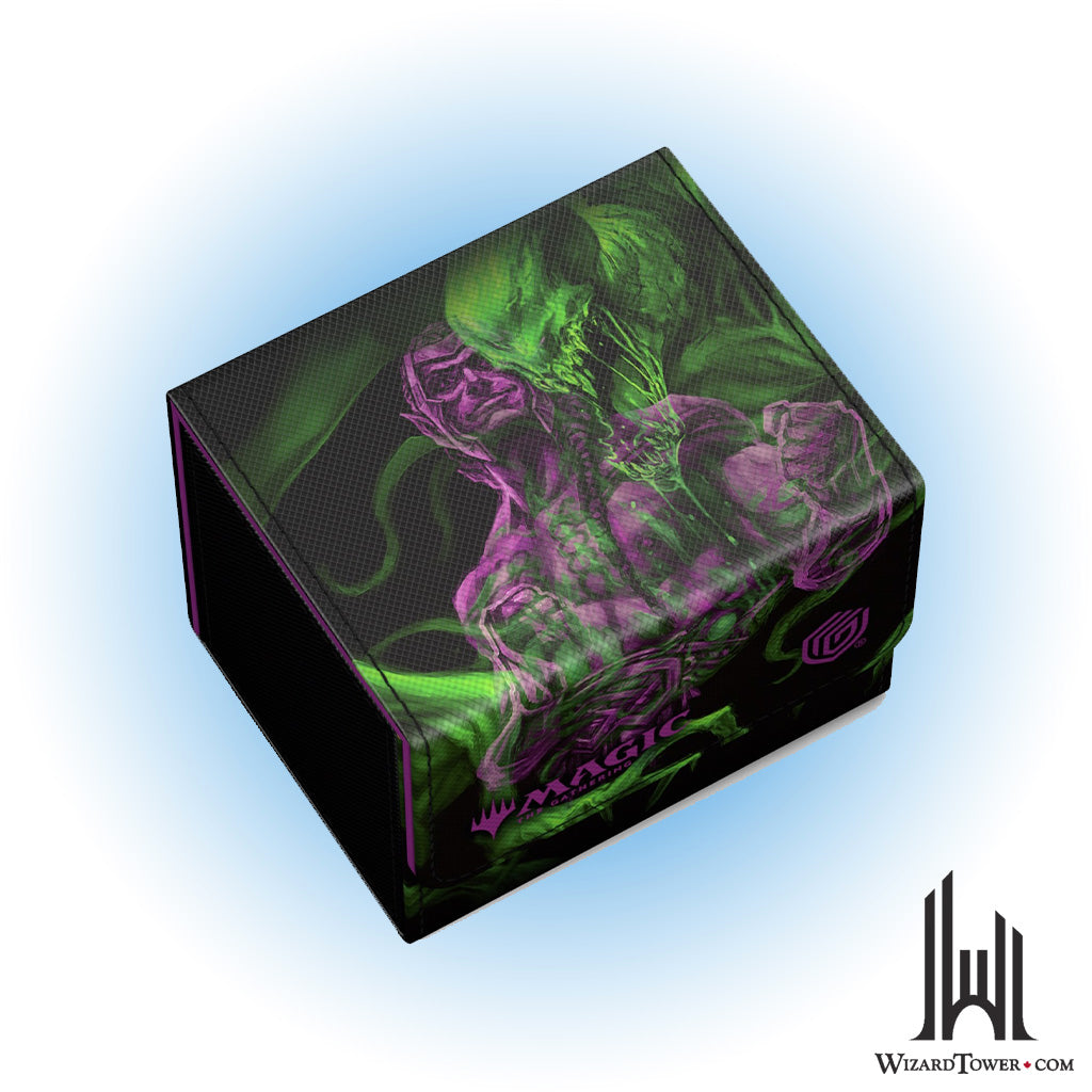 Deck Box - Sidewinder Xenoskin - Duskmourn Tyvar, the Pummeler 100+