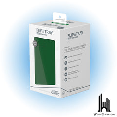 Deck Box - Flip'n'Tray - Monocolor Green 100+