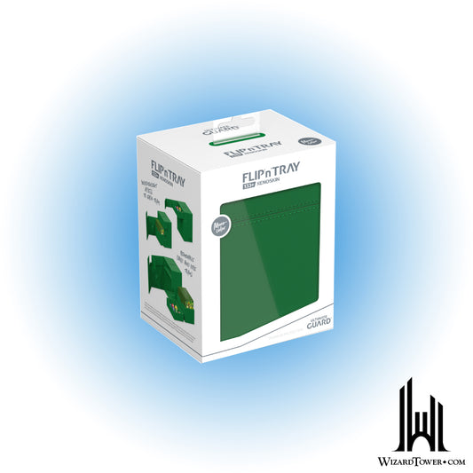Deck Box - Flip'n'Tray - Monocolor Green 133+