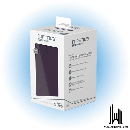 Deck Box - Flip'n'Tray - Monocolor Purple 100+