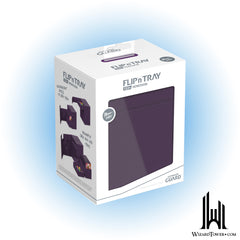 Deck Box - Flip'n'Tray - Monocolor Purple 133+