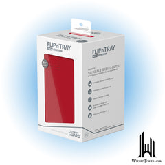 Deck Box - Flip'n'Tray - Monocolor Red 100+