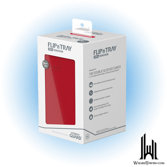 Deck Box - Flip'n'Tray - Monocolor Red 100+
