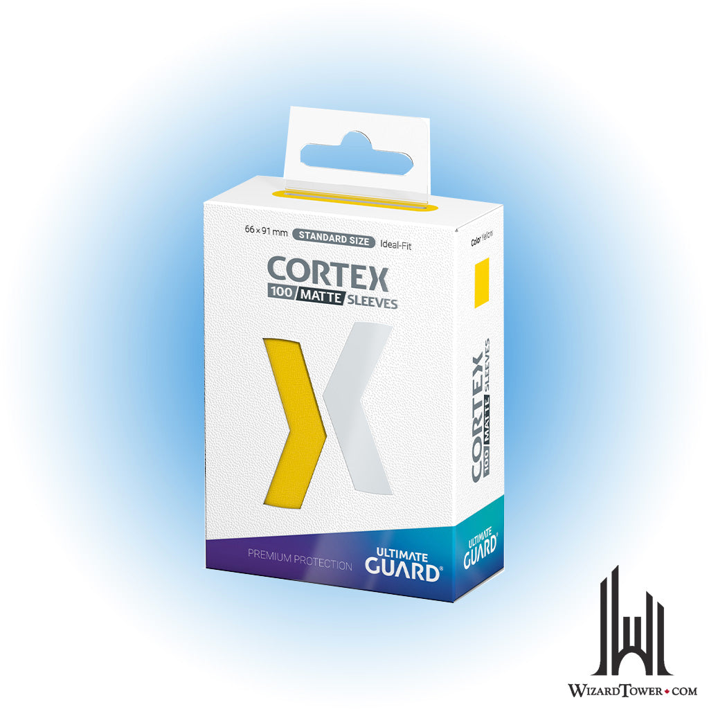Deck Protectors - Cortex Matte Yellow 100ct