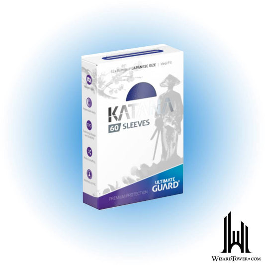 Deck Protectors - Katana Japanese Blue 60ct