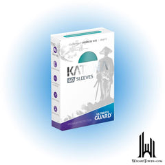 Deck Protectors - Katana Japanese Turquoise 60ct
