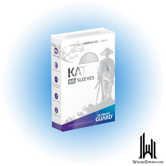 Deck Protectors - Katana Japanese White 60ct