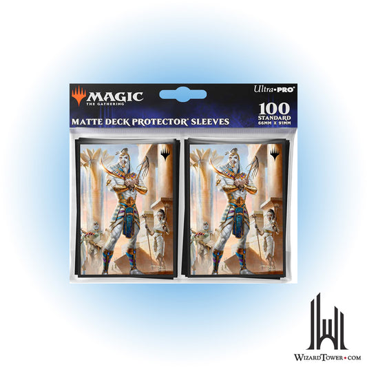 Deck Protectors - Aetherdrift Temmet, Naktamun's Will 100ct