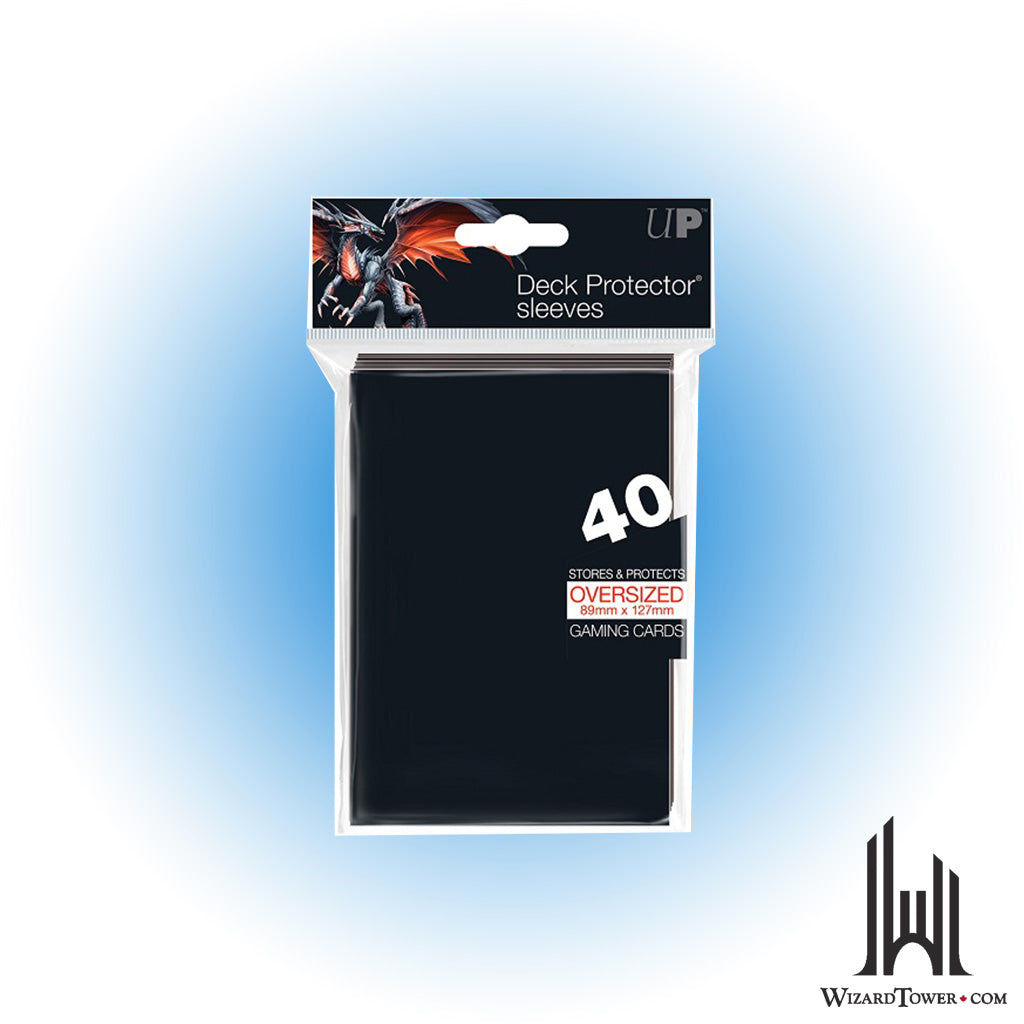 Deck Protectors - Oversized Black 40ct