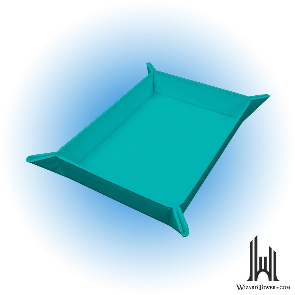 Dice Tray - Foldable Vivid Teal
