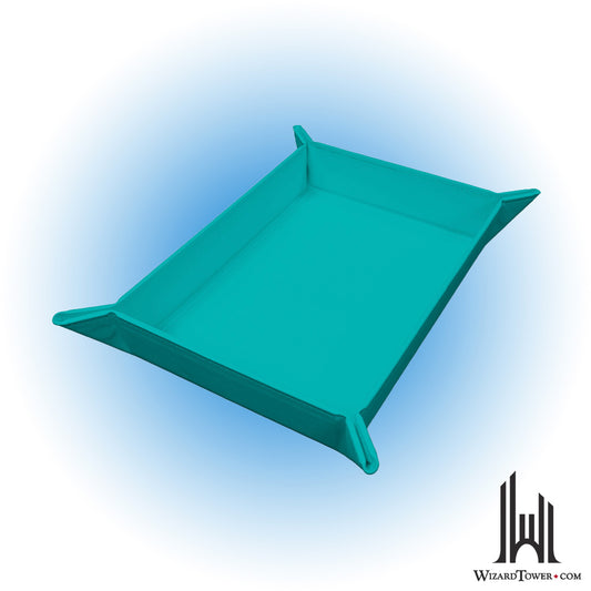 Dice Tray - Foldable Vivid Teal