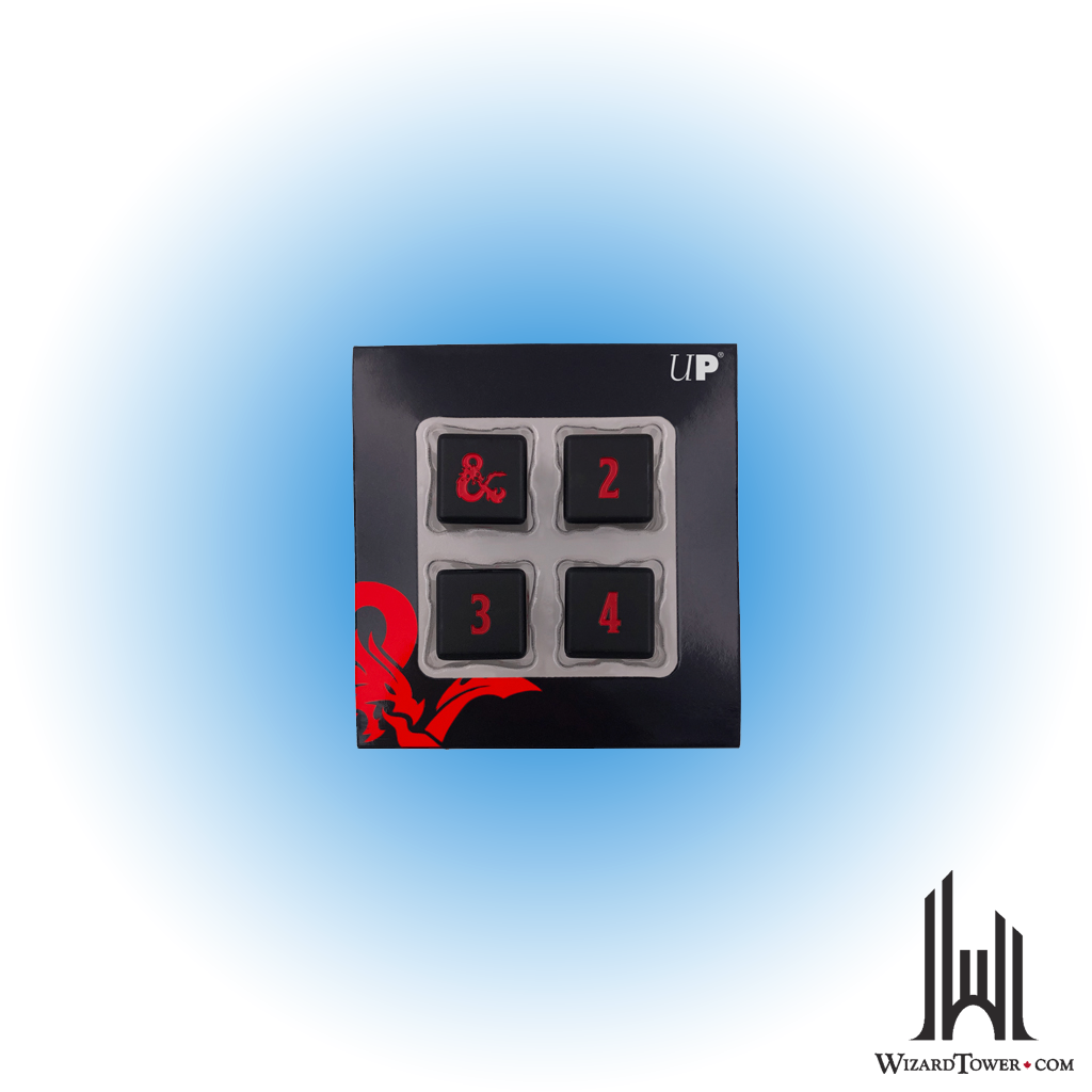 Dice Set - Heavy Metal d6 4ct