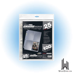 Card Holder Sheet - 4-Pocket Pack of 25