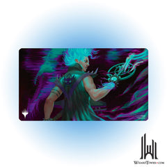 Playmat - Aetherdrift - Winter, Cursed Rider