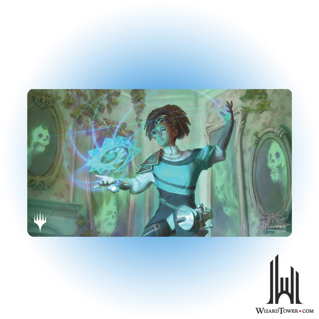 Playmat - Duskmourn - Zimone, Mystery Unraveler