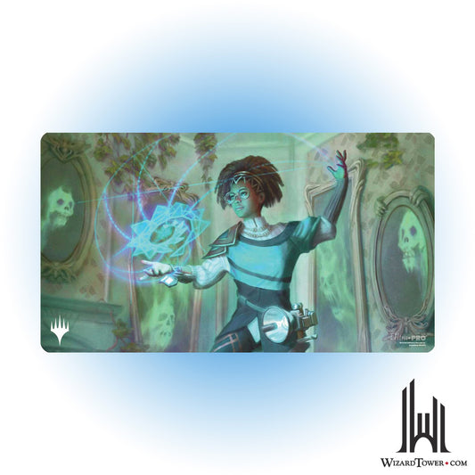 Playmat - Duskmourn - Zimone, Mystery Unraveler