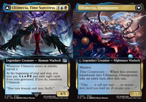 Ultimecia, Time Sorceress // Ultimecia, Omnipotent (0513) (Extended Art)