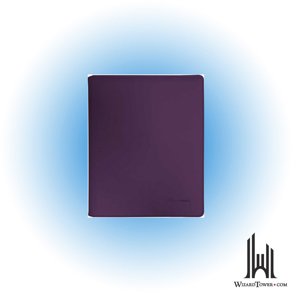 Binder - Zip Midnight Plum 9-Pocket