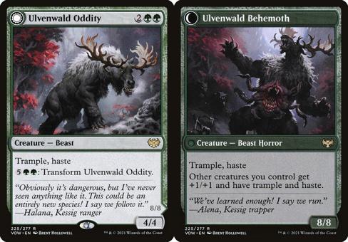 Ulvenwald Oddity // Ulvenwald Behemoth - Foil