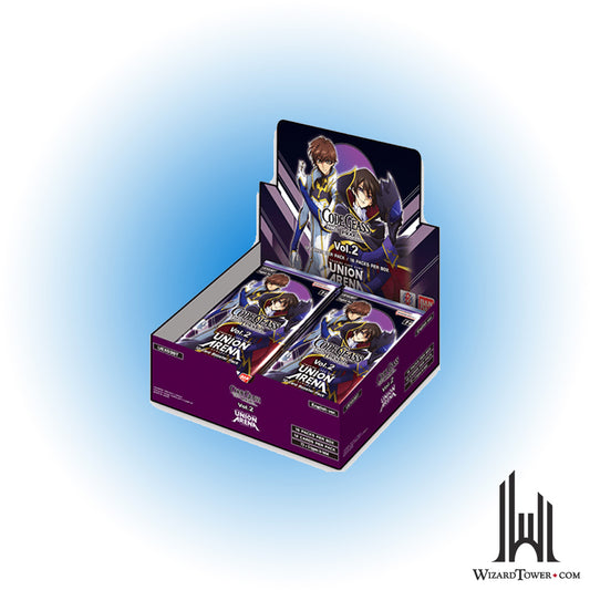 Union Arena Code Geass Lelouch of the Rebellion Vol 2 Booster Box