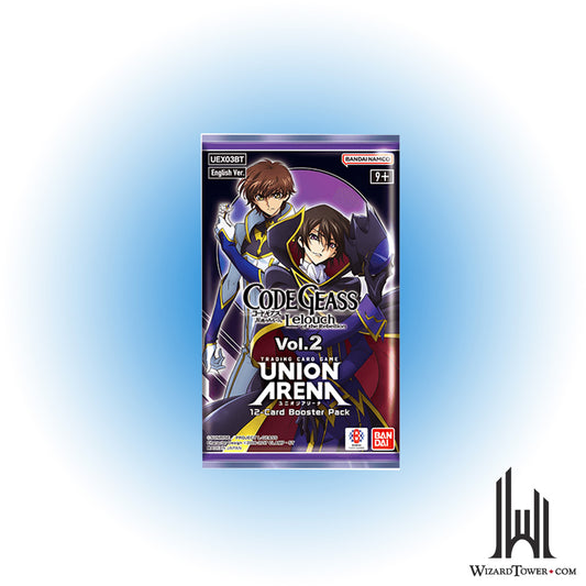 Union Arena Code Geass Lelouch of the Rebellion Vol 2 Booster Pack
