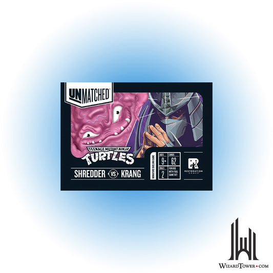 Unmatched Adventures - TMNT Shredder vs. Krang Hero Deck