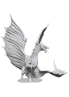 Unpainted Miniature - Dungeons & Dragons - Adult Brass Dragon