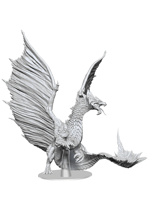 Unpainted Miniature - Dungeons & Dragons - Adult Brass Dragon