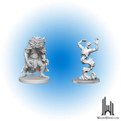 Unpainted Miniature - Dungeons & Dragons - Classic Wight and Classic Wraith