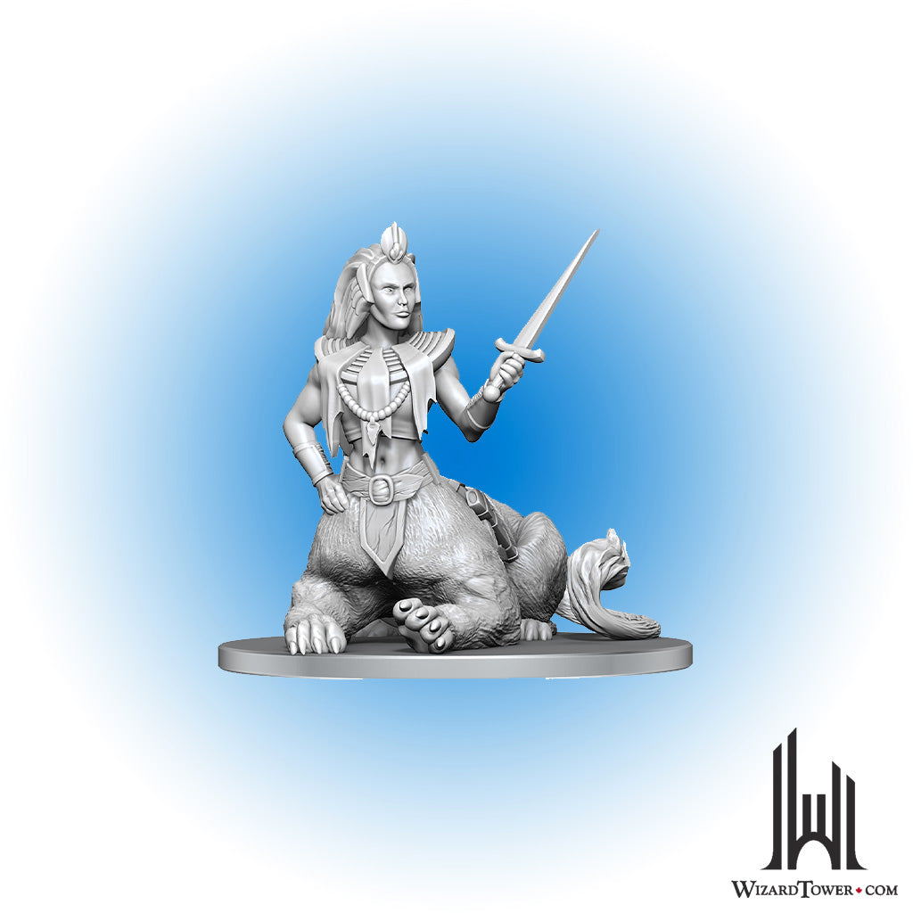 Unpainted Miniature - Dungeons & Dragons - Lamia