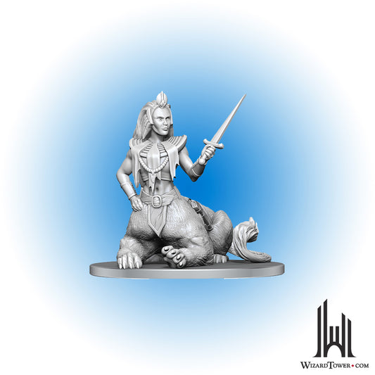 Unpainted Miniature - Dungeons & Dragons - Lamia