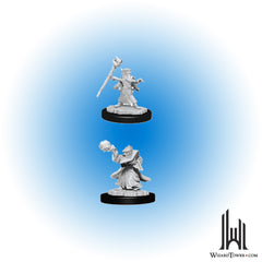 Unpainted Miniature - Dungeons & Dragons - Male Gnome Wizard
