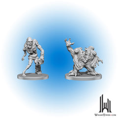Unpainted Miniature - Dungeons & Dragons - Rutterkin & Maw Demon