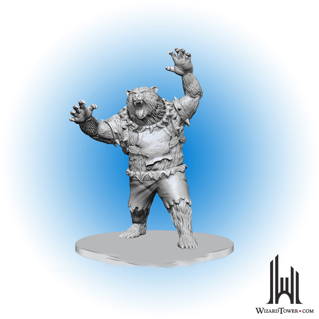 Unpainted Miniature - Dungeons & Dragons - Werebear