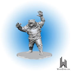 Unpainted Miniature - Dungeons & Dragons - Werebear