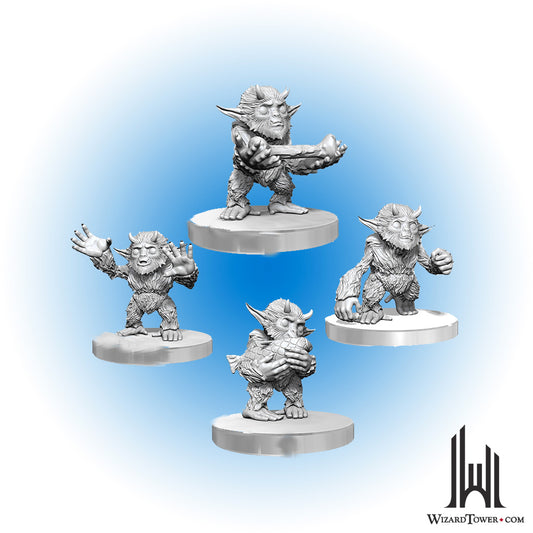 Unpainted Miniature - Dungeons & Dragons - Yeti Tykes